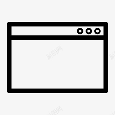 浏览器浏览器界面浏览器窗口图标图标