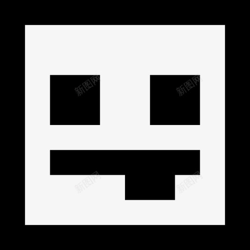 emoji_tongue_sticking_out _square [#412]svg_新图网 https://ixintu.com emoji_tongue_sticking_out _square [#412]
