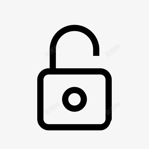 开锁保安东西图标svg_新图网 https://ixintu.com 东西 保安 开锁