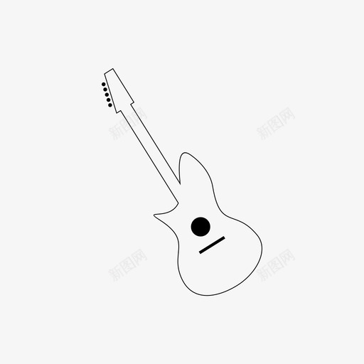 吉他古典吉他电吉他图标svg_新图网 https://ixintu.com 乐器 古典吉他 吉他 电吉他 节奏