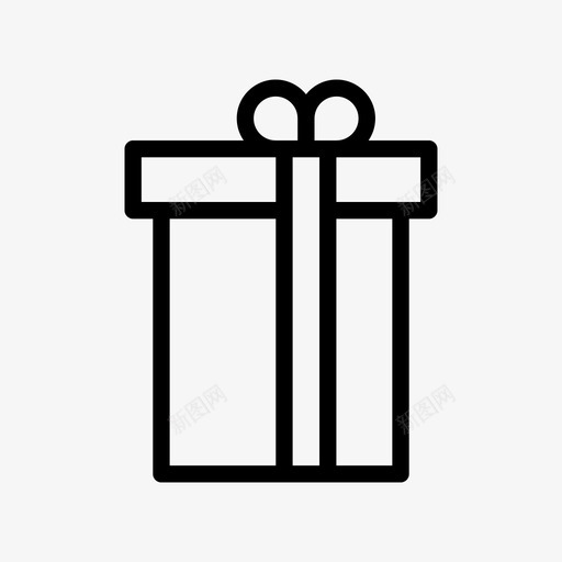 礼物周年纪念庆祝图标svg_新图网 https://ixintu.com 周年纪念 圣诞节 庆祝 礼品盒 礼物