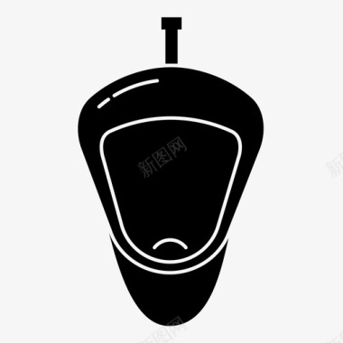 小便器卫生设备卫生间图标图标