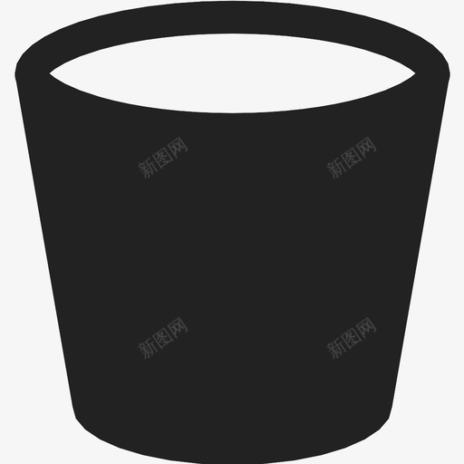 垃圾桶篮球罐子图标svg_新图网 https://ixintu.com 垃圾桶 篮球 罐子