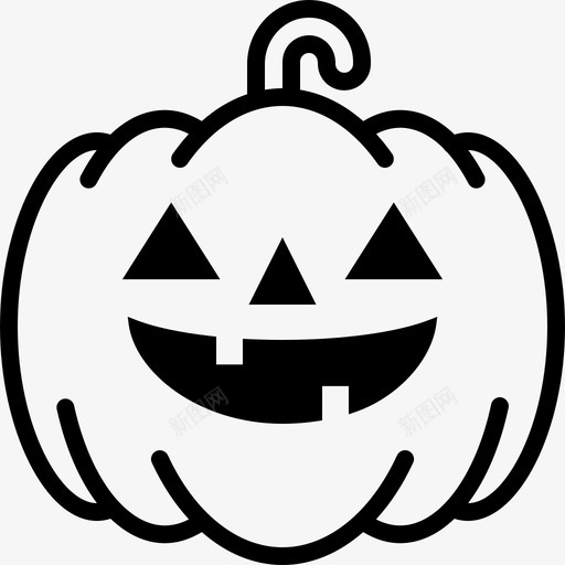 jackolanternjacko灯笼脸图标svg_新图网 https://ixintu.com jackolantern jacko灯笼 万圣节 万圣节主题 南瓜 南瓜脸 脸