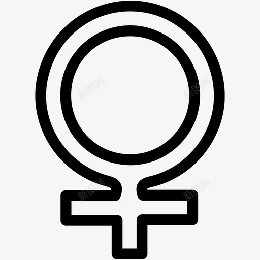 女人星座女人性别图标svg_新图网 https://ixintu.com 人 女人 女人星座 性 性别