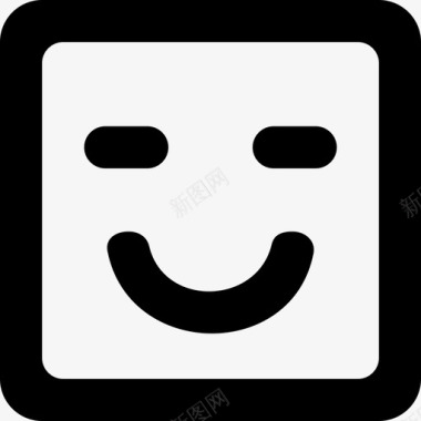 emoji_happy_square_round [#424]图标
