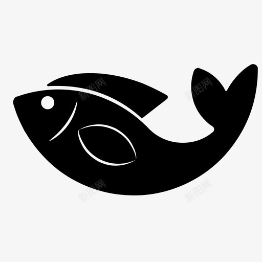 鱼动物鱼类图标svg_新图网 https://ixintu.com 动物 鱼 鱼类 鱼类收藏