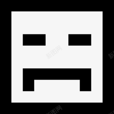 emoji_sad_square [#413]图标