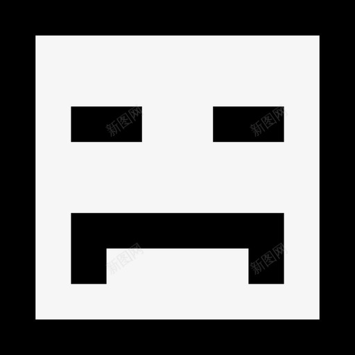 emoji_sad_square [#413]svg_新图网 https://ixintu.com emoji_sad_square [#413]