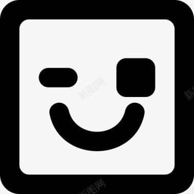 emoji_happy_square_round [#427]图标