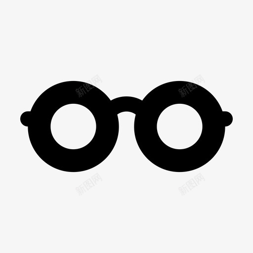 极客眼镜镜框图标svg_新图网 https://ixintu.com jumpicon教育字形 极客 眼镜 镜框 镜片 阅读