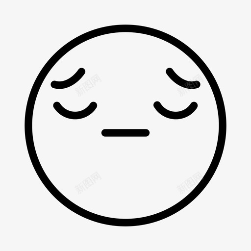 现在表情哭表情图标svg_新图网 https://ixintu.com 不开心 哭 现在表情 表情 表情脸