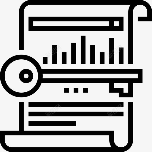 有效关键词搜索搜索引擎优化图标svg_新图网 https://ixintu.com 搜索 搜索引擎优化 数字营销02 有效关键词