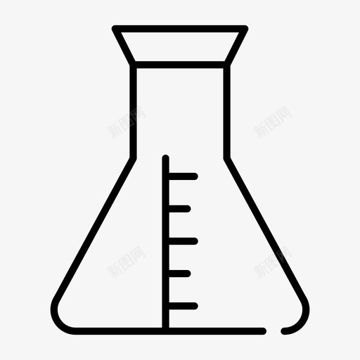 实验室烧瓶化学医学图标svg_新图网 https://ixintu.com 化学 医学 实验室烧瓶 教育 研究