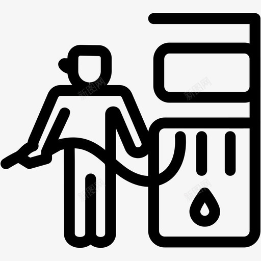 汽油泵汽油燃油图标svg_新图网 https://ixintu.com transit2 加油站 汽油 汽油泵 燃油