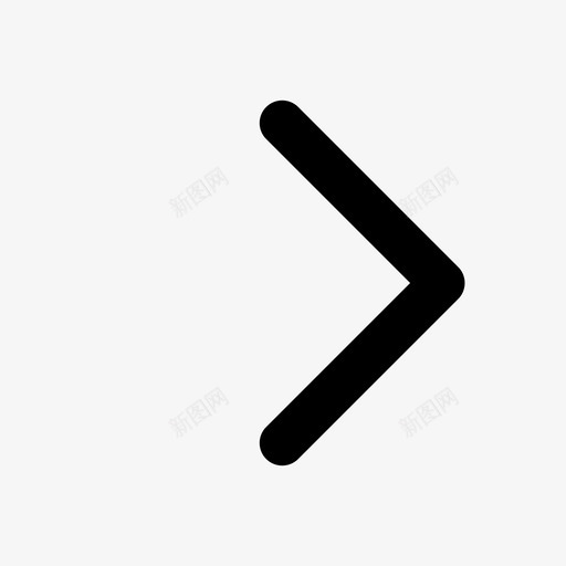 icon_方向右svg_新图网 https://ixintu.com icon_方向右