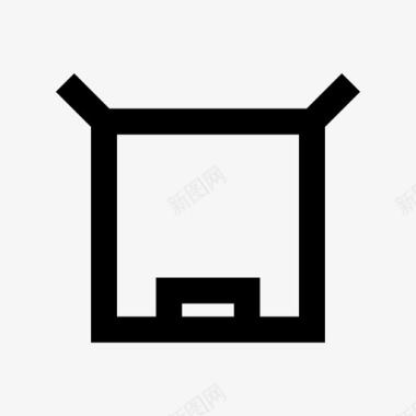包裹送货购物商业网图标图标