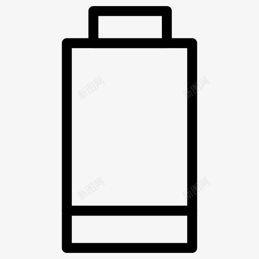 电池商务充电图标svg_新图网 https://ixintu.com 低电量 充电 商务 电池 购物电子商务线路图标