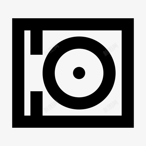 唱片集音乐ios界面优化图标svg_新图网 https://ixintu.com ios界面优化 唱片集 音乐