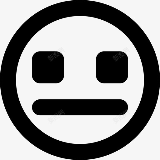 emoji_neutral_circle [#551]svg_新图网 https://ixintu.com emoji_neutral_circle [#551]