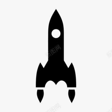 火箭导弹轨道图标图标