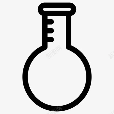 圆底烧瓶沸腾烧瓶实验室设备概述图标图标
