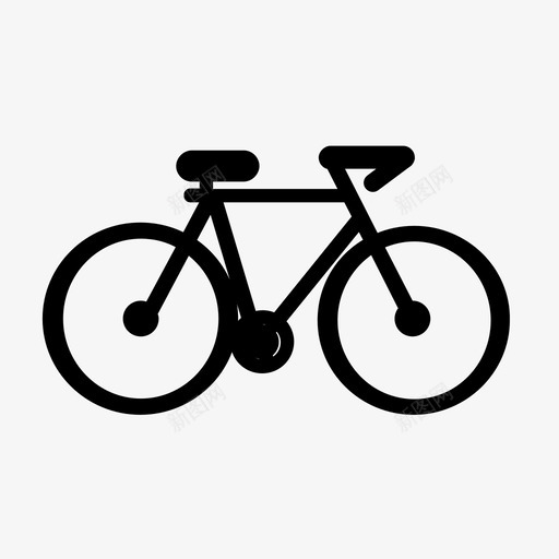 自行车骑行速度图标svg_新图网 https://ixintu.com 旅游 自行车 轮子 运动 速度 骑行