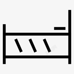水疗床床卧室商务图标高清图片