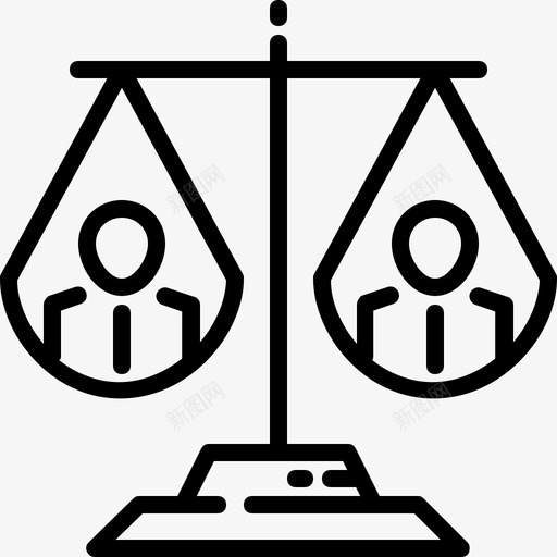 人的规模平衡公平人权图标svg_新图网 https://ixintu.com 人权 人民 人的规模平衡 公平 和平与人权 正义