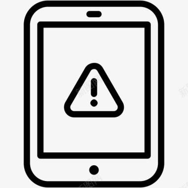 平板电脑警报iphone手机图标图标