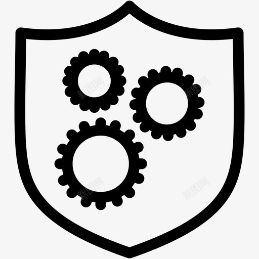 防护装置安全装置图标svg_新图网 https://ixintu.com 安全装置 防护装置