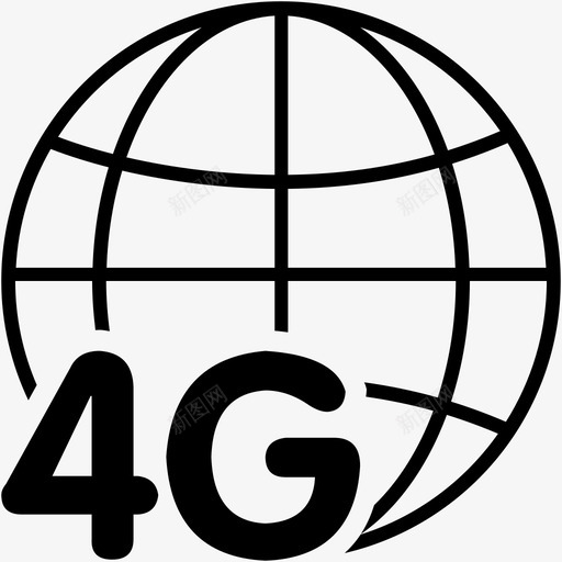 联通4Gsvg_新图网 https://ixintu.com 联通4G