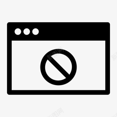 阻止浏览器访问internet联机浏览器图标图标