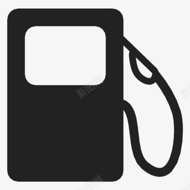 气泵燃料加油站图标图标