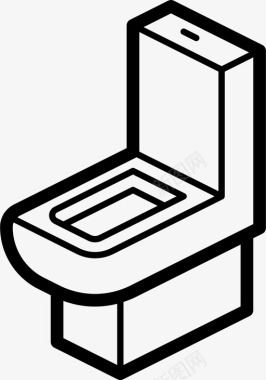 卫生间浴室家具图标图标