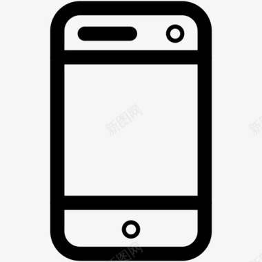 智能手机屏幕苹果iphone图标图标