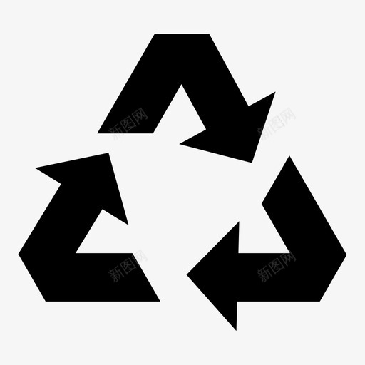 回收包装处理标记包裹图标svg_新图网 https://ixintu.com 包裹 回收包装 处理标记 运输符号