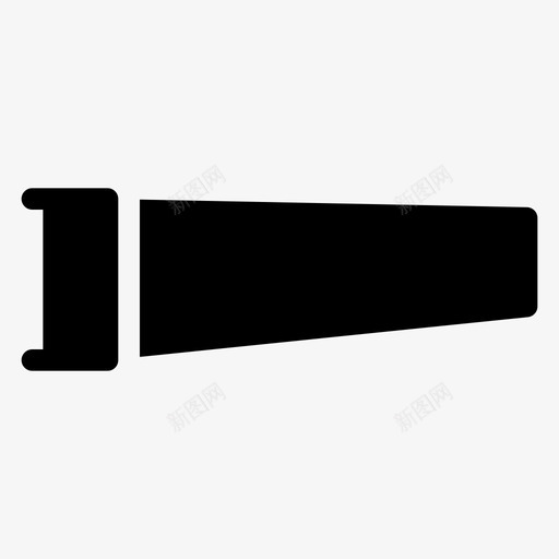 钢锯刀片业务图标svg_新图网 https://ixintu.com 业务 刀片 切割机 建筑字形图标 钢锯