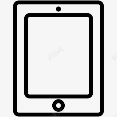平板电脑设备ipad图标图标