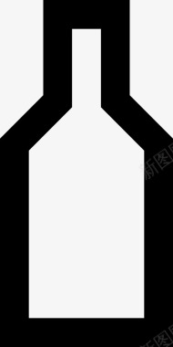瓶啤酒饮料图标图标