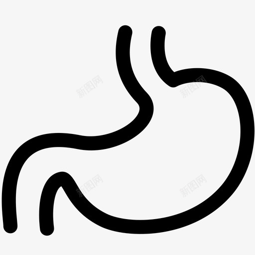 胃内脏最新技术图标svg_新图网 https://ixintu.com 内脏 医学 医学科学概要 最新技术 胃