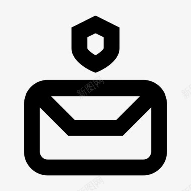 邮件保护信封界面ios优化图标图标