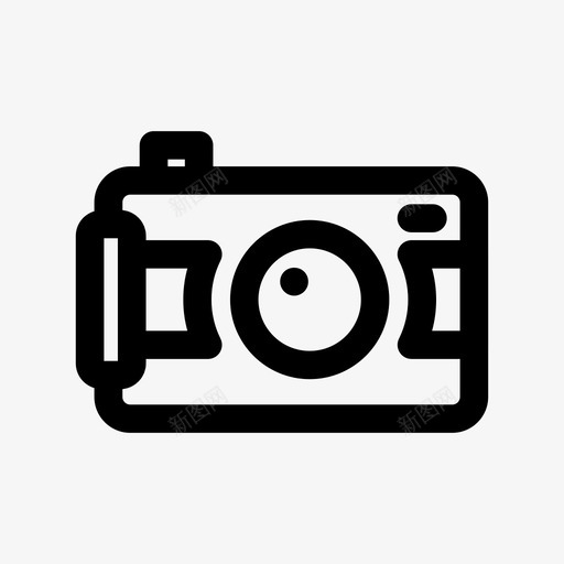 相机生活方式摄影图标svg_新图网 https://ixintu.com 摄影 旅游 生活图标勾勒出浓浓的轮廓 生活方式 相机