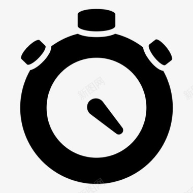 计时器截止日期性能图标图标