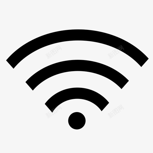 信号wifi已连接互联网图标svg_新图网 https://ixintu.com lan 互联网 信号wifi 已连接 酒店