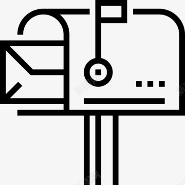 收件箱消息地址信件图标图标