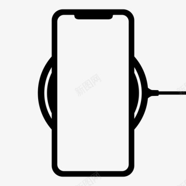 iphonex无线充电苹果iphonex图标图标