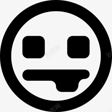 emoji_tongue_sticking_out _circle [#556]图标