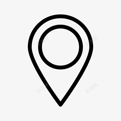销地图工具占位符图标svg_新图网 https://ixintu.com 占位符 地图工具 房地产 销