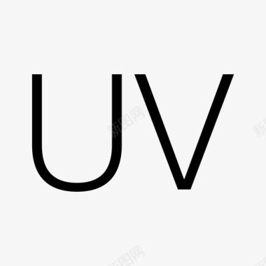 UV图标